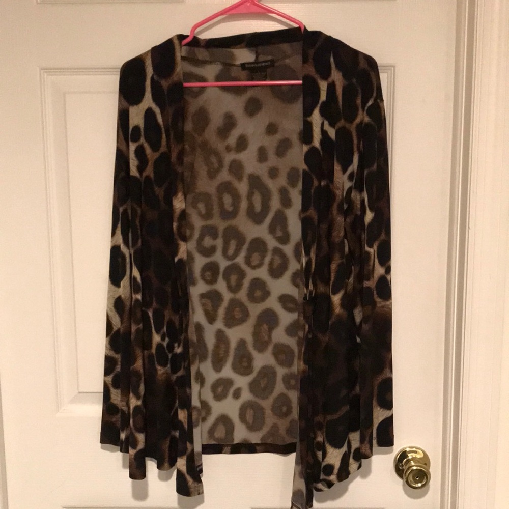 Leopard cardigan 🐆